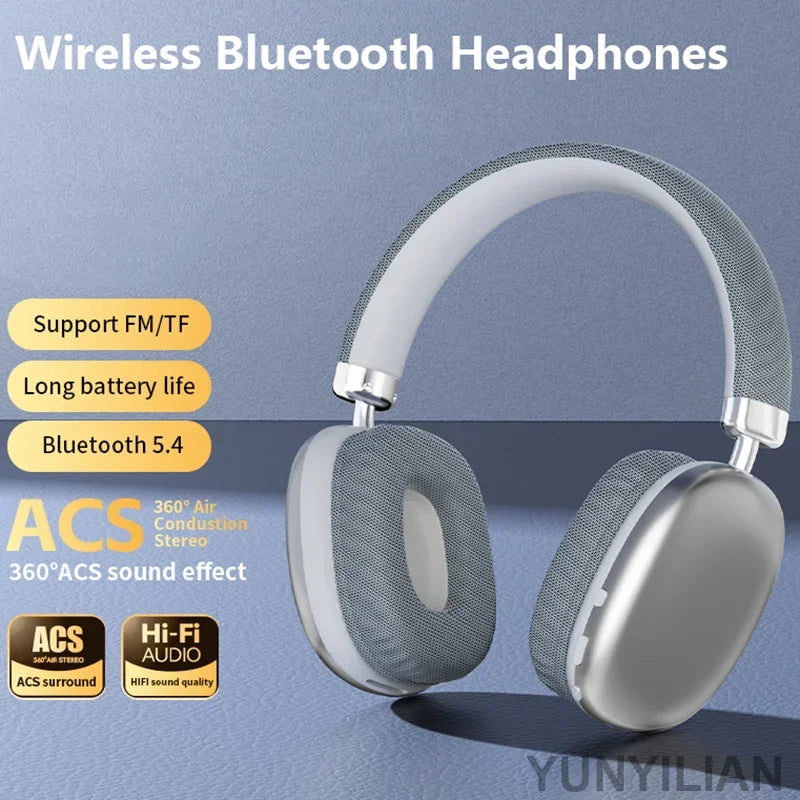 2025 NEW Air Max Wireless Headsets Bluetooth Headphones Over ear stereo surround gaming Earphone For Apple Iphone Xiaomi Phone