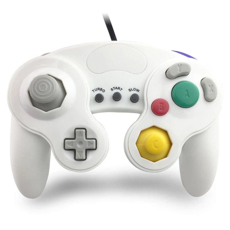 Wired Game Controller Joystick Gamepad For Game Cube Wii NGC Console