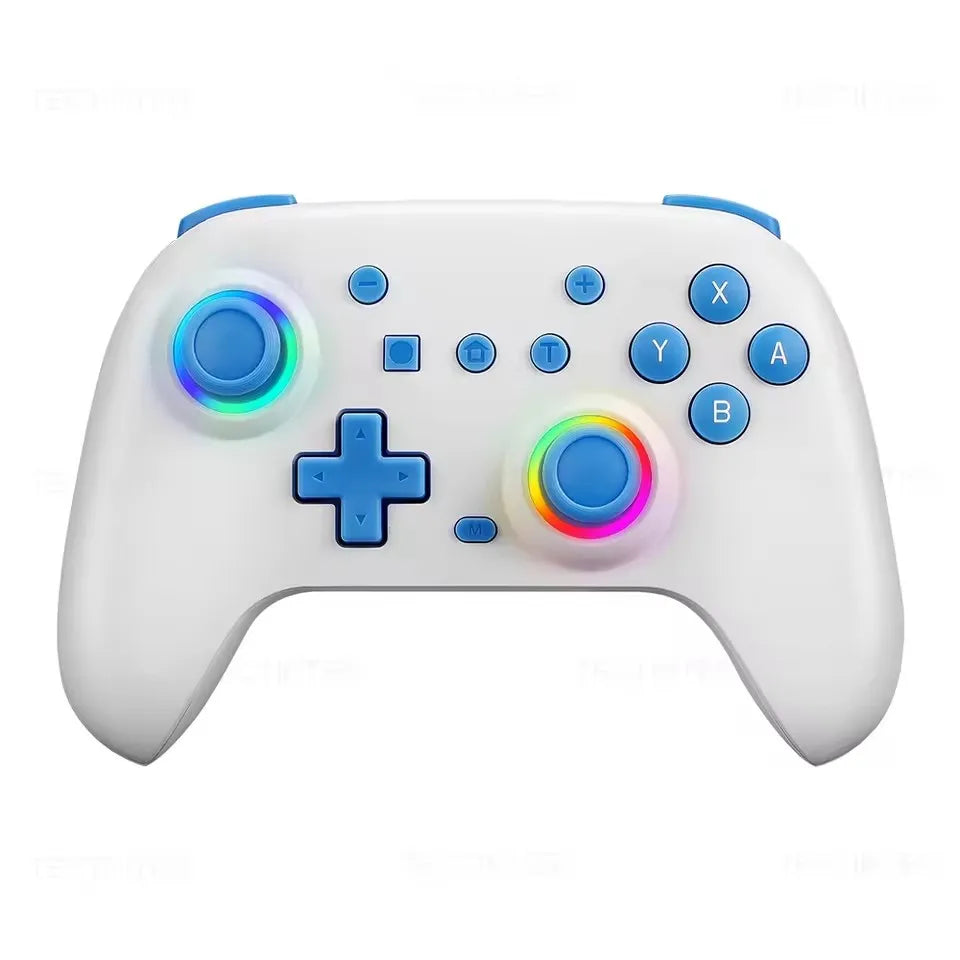 RGB Wireless Controller for  Switch/ OLED/ Lite/ Steam/ Android Gamepad PC Joystick Joypad Controle with Turbo Function