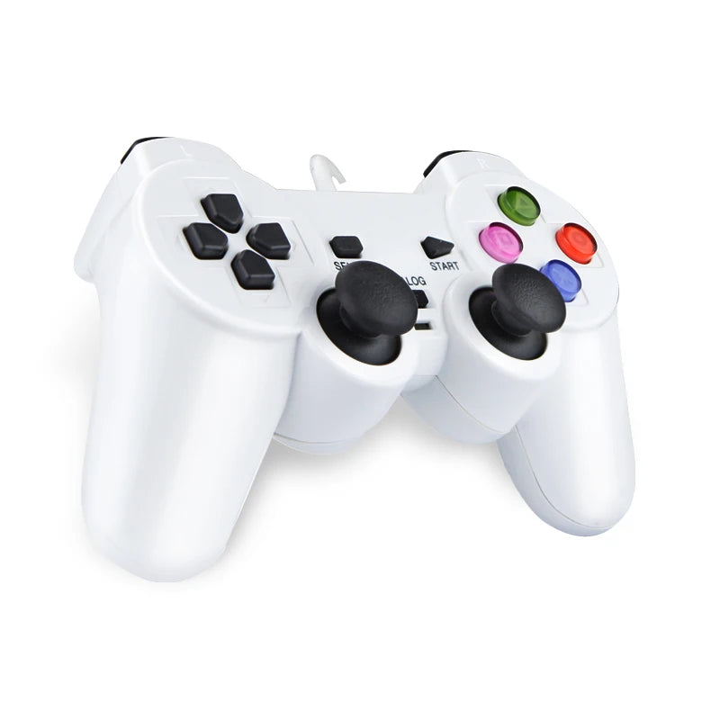 Oil Painting Color For PS2 Wired Controller With Vibration